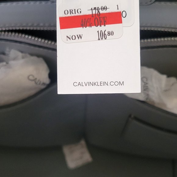 Calvin Klein Dian Tote NWT - Picture 4 of 14
